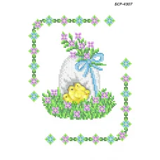 БСР-4307 Пасха. Схема для вышивки бисером ТМ Сяйво