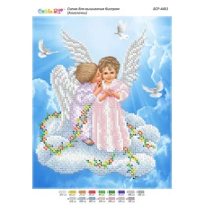 БСР-4401 Ангелочки. Схема для вышивки бисером ТМ Сяйво