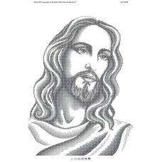 БСР-2025 Иисус. Схема для вышивки бисером ТМ Сяйво