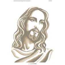 БСР-2026 Иисус. Схема для вышивки бисером ТМ Сяйво