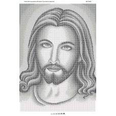 БСР-2028 Иисус . Схема для вышивки бисером ТМ Сяйво