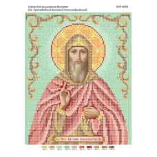 БСР-4059 Св. Виталий Александровский. Схема для вышивки бисером ТМ Сяйво