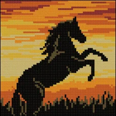ФПК-5038 Булат на закате. Схема для вышивки бисером Феникс