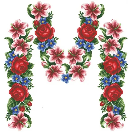 БЖ-055 Заготовка женской сорочки. Барвиста Вишиванка