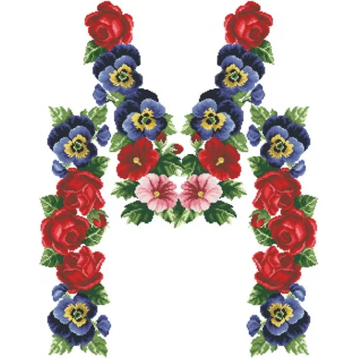 БЖ-056  Заготовка женской сорочки. Барвиста Вишиванка