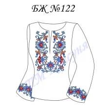 БЛ-122 Заготовка блуза женская для вышивки. ТМ Красуня