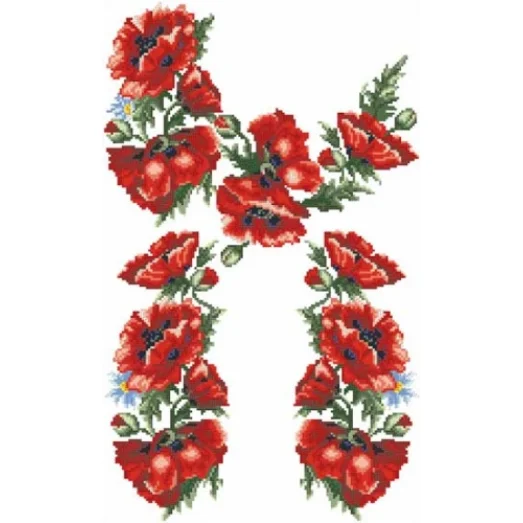 БЖ-041 Заготовка женской сорочки. Барвиста Вишиванка