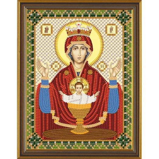 С6004 Пр. Богородица "Неупиваемая чаша". Набор для вышивки бисером Нова Слобода