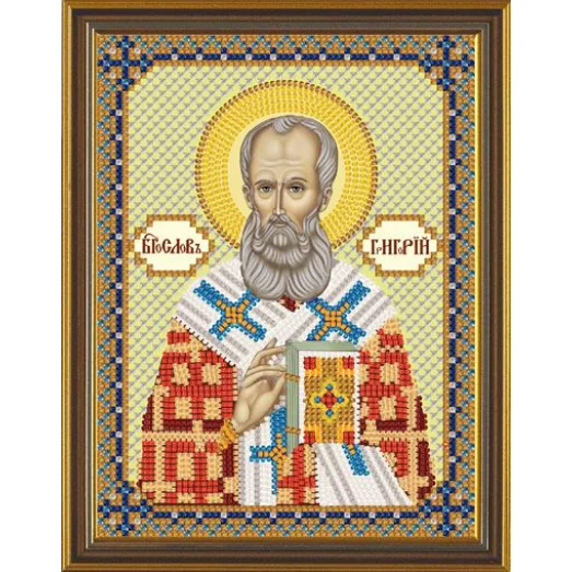 С6113 Св. Григорий Богослов. Набор для вышивки бисером Нова Слобода