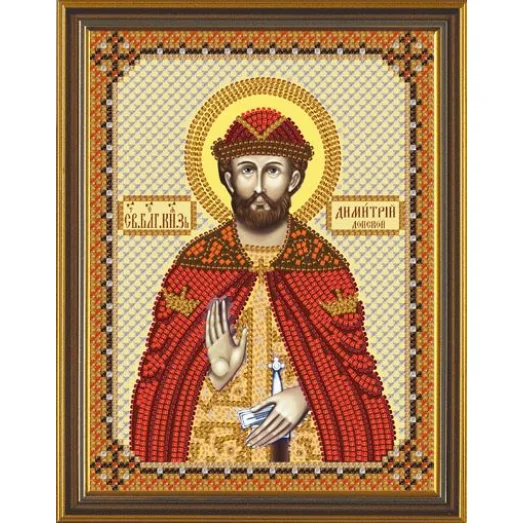 С6116 Св. Блгв. Князь Димитрий Донской. Набор для вышивки бисером Нова Слобода