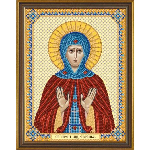 С6151 Св. Прмц. Евгения. Набор для вышивки бисером Нова Слобода