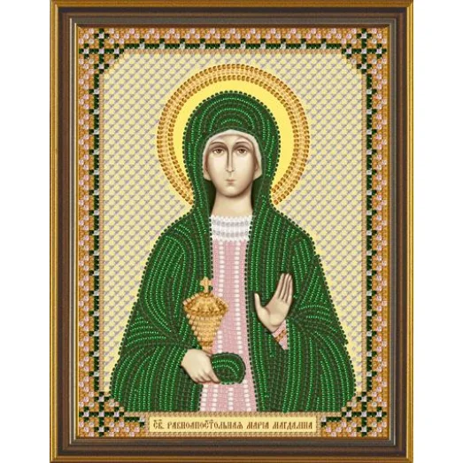 С6162 Св. Равноап. Мария Магдалина. Набор для вышивки бисером Нова Слобода