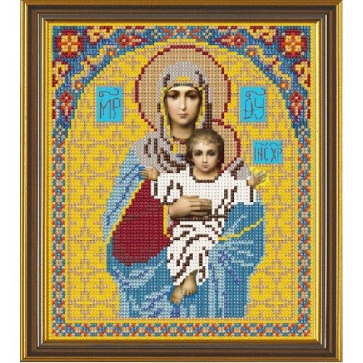 С9006 Богородица Леушинская. Набор для вышивки бисером Нова Слобода