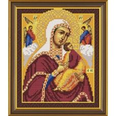 С9057 Богородица Страстная. Набор для вышивки бисером Нова Слобода