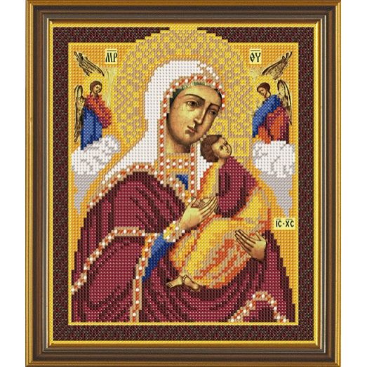 С9057 Богородица Страстная. Набор для вышивки бисером Нова Слобода