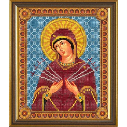 С9058 Богородица Умягчение злых сердец. Набор для вышивки бисером Нова Слобода