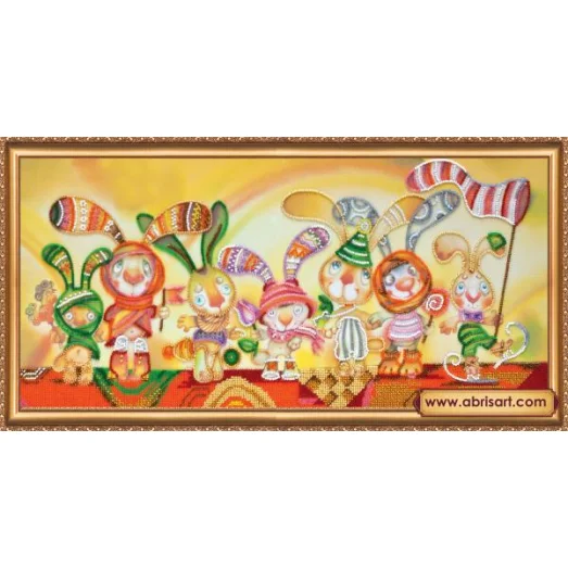 АВ-369 Колядки. Набор для вышивки бисером. Абрис Арт