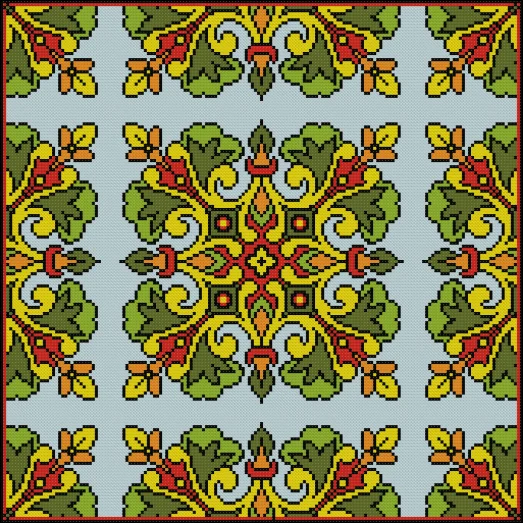 ФПК-3069 Целебный дуб. Схема для вышивки бисером Феникс