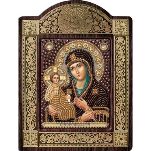 СН8007 Богородица «Троеручица». Набор для вышивки бисером Нова Слобода