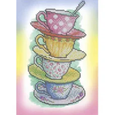 А5-Д-147 Чайный сервиз. Схема для вышивки бисером ТМ Acorns
