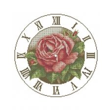 А3-К-148 Часы романтическая роза. Схема для вышивки бисером ТМ Acorns