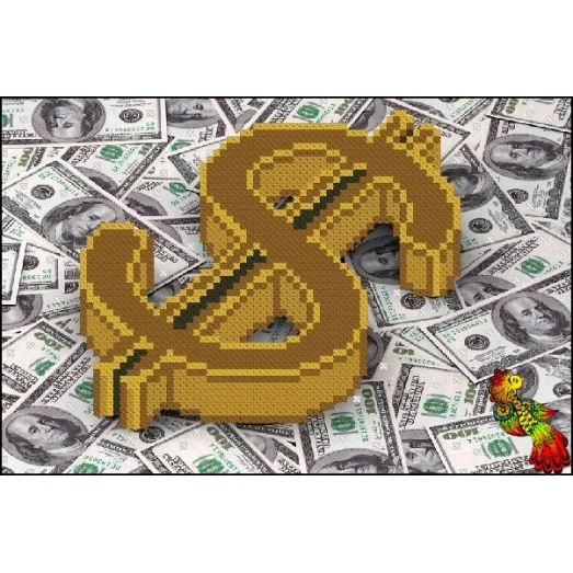 ФЧК-5195 Денежный магнит. Схема для вышивки бисером Феникс