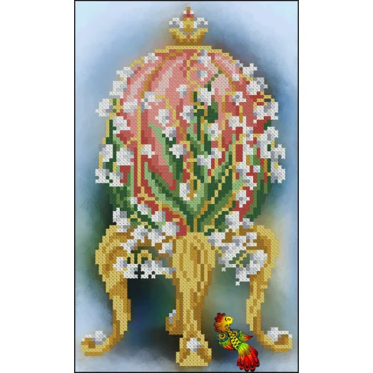 ФЧК-5206 Фаберже императора. Схема для вышивки бисером Феникс