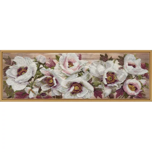 СВ3087-У Китайский пион. Набор для вышивки крестом. Нова Слобода