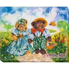 АВ-525 Солнечная полянка. Набор для вышивки бисером. Абрис Арт