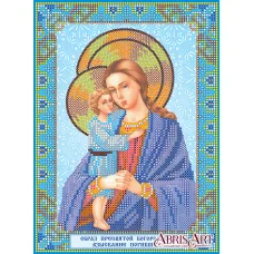 АСК-150 Икона Богоматери Взыскание погибших Схема для вышивки бисером на холсте Абрис Арт