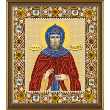 Д6125 Св. Блгв. Князь Олег. Набор для вышивки бисером и камнями. Нова Слобода