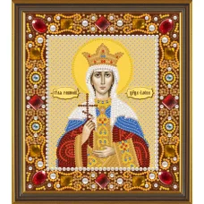 Д6153 Св. Равноап. Царица Елена. Набор для вышивки бисером и камнями. Нова Слобода