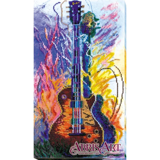 АВ-625 Гитары звуки. Набор для вышивки бисером Абрис Арт