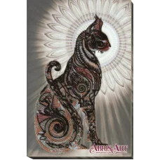 АВ-695 Баст в ночи. Набор для вышивки бисером. Абрис Арт