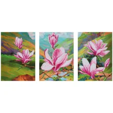 ДАНА-0047 Цветение магнолий. Схема для вышивки бисером