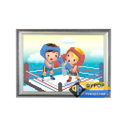 ФР-ДБч5-010 Бокс. Схема для вышивки бисером ТМ Фурор Рукоделия