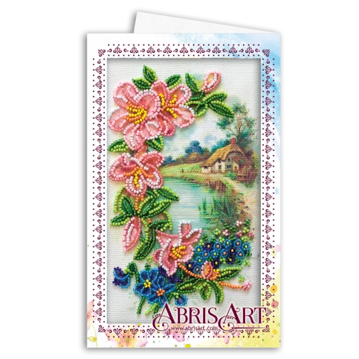 АОМ-010 Открытка-конверт. Прованс. Абрис Арт
