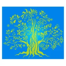 ЧВ-6018 Дерево. Схема для вышивки бисером. Бисерок  