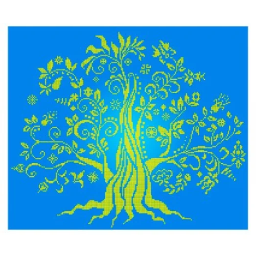 ЧВ-6018 Дерево. Схема для вышивки бисером. Бисерок