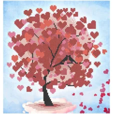 ФЧК-4047 Дерево любви. Схема для вышивки бисером Феникс
