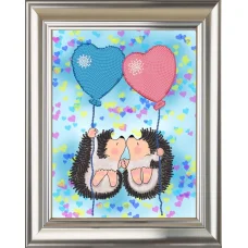 ДС-504 Это любовь! . Схема для вышивки бисером. ТМ Веллиса