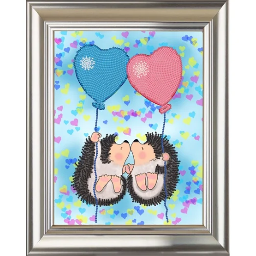 ДС-504 Это любовь! . Схема для вышивки бисером. ТМ Веллиса
