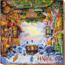 АВ-619 Времена года. Набор для вышивки бисером. Абрис Арт