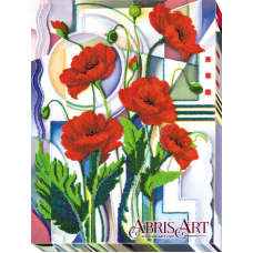АВ-529 Цветы Морфея. Набор для вышивки бисером ТМ Абрис Арт