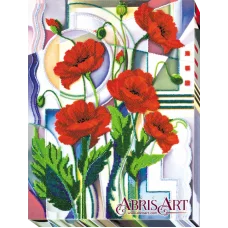 АВ-529 Цветы Морфея. Набор для вышивки бисером ТМ Абрис Арт