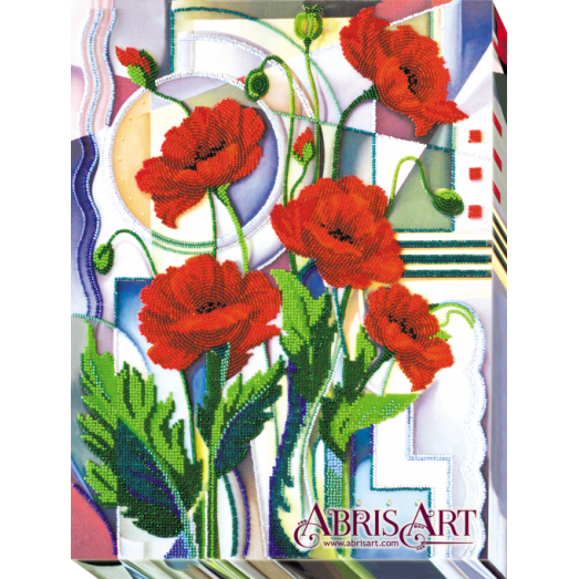 АВ-529 Цветы Морфея. Набор для вышивки бисером ТМ Абрис Арт