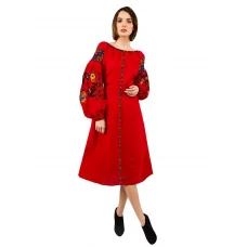 ПЖ-ЕТНО-004 КОЛЁРОВА. Заготовка платье для вышивки