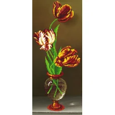 EF-021(17*39) Тюльпаны. Схема для вышивки бисером СвитАрт
