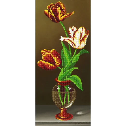 EF-022(17*39) Тюльпаны. Схема для вышивки бисером СвитАрт