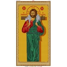 ЕИ-07 Христос - Добрый пастырь. Эксклюзивная икона. Схема для вышивки бисером ТМ Вишиванка